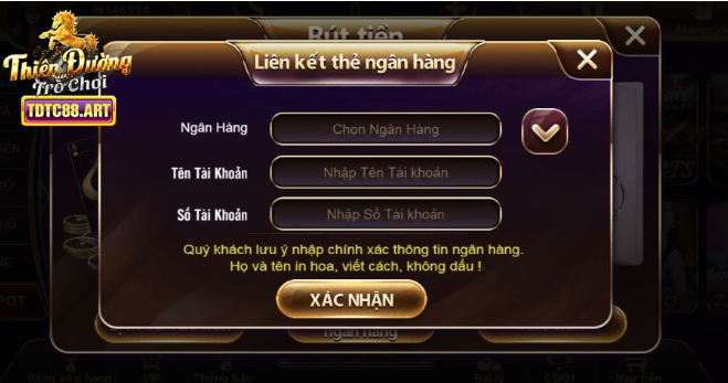 Rút tiền TDTC